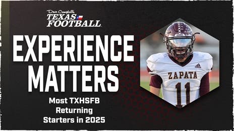 EXPERIENCE MATTERS: Most TXHSFB Returning Starters for 2025