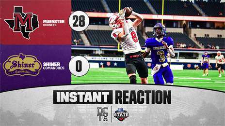 2A DII INSTANT REACTION: Muenster 28, Shiner 0