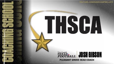 2022 THSCA Interview: Pleasant Grove Head Coach Josh Gibson