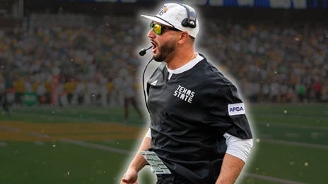 Kinne's Bobcats make statement over Baylor: 'I told the guys it's a new era of Texas State Football'