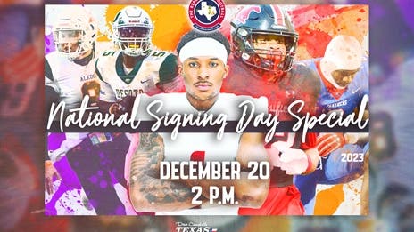 TUNE IN: National Signing Day Special with special guest Texas Tech HC Joey McGuire - 2 p.m.