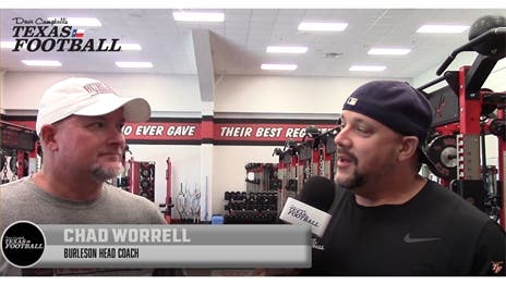 DCTF Interview: Burleson HC Chad Worrell previews the 'Battle of the Boot'