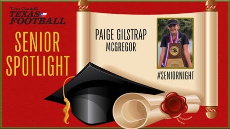Senior Night: McGregor golf sensation Paige Gilstrap (The Citadel commit)!