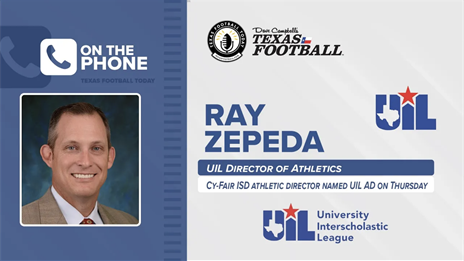 DCTF EXCLUSIVE: New UIL Director of Athletics Ray Zepeda