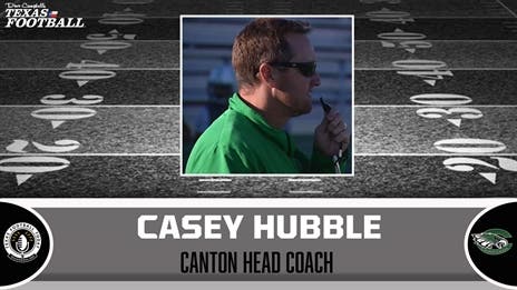TexasFootball.com Coaching Interview: Canton head coach Casey Hubble
