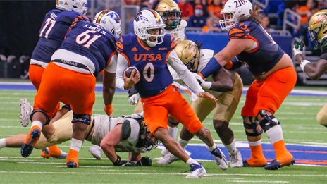 For UTSA's Frank Harris, hard work is a way of life