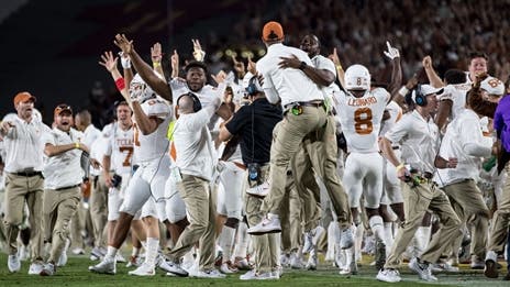 Texas 24, Kansas 17: Second half surge halted as Longhorns reach Big 12 title game.