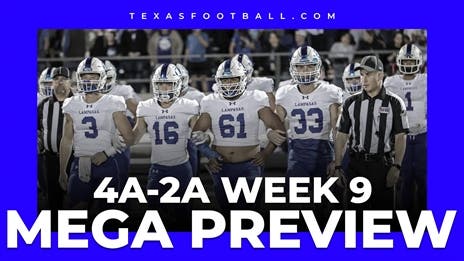 MEGA PREVIEW: State's Best Week 9 4A-2A Games