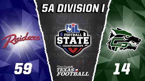 INSTANT REACTION: Denton Ryan 59, Cedar Park 14