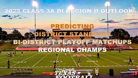 Stepp's 2022 Class 3A Division I Region II Outlook: Projecting district finishes, bi-district matchups and regional champs!