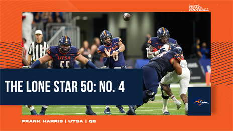 The Lone Star 50: No. 4 Frank Harris poised to return UTSA to conference title