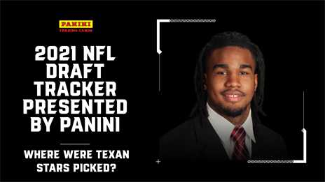 2021 NFL Draft Tracker presented by Panini: Where were Texan stars picked?