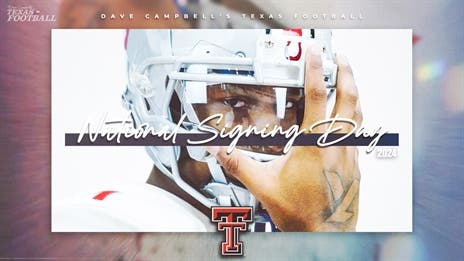 Early Signing Period Central: Texas Tech Red Raiders Class of 2024