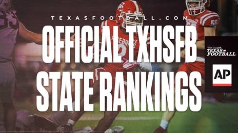 Official TXHSFB AP Week 10 Rankings powered by DCTF