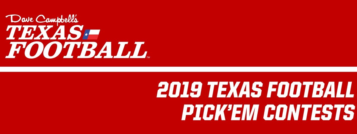 Introducing the Dave Campbell's Texas Football high school and college football pick'em contests!