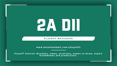 Texas High School Football Playoff Matchups: 2A Division II
