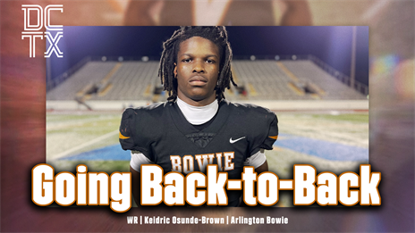 Going Back-to-Back: Arlington Bowie's Keidric Osunde-Brown Helps Vols Make History