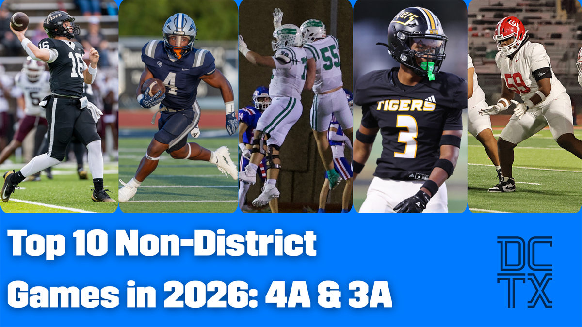 Top 10 Non-District Games in 2026: 4A and 3A
