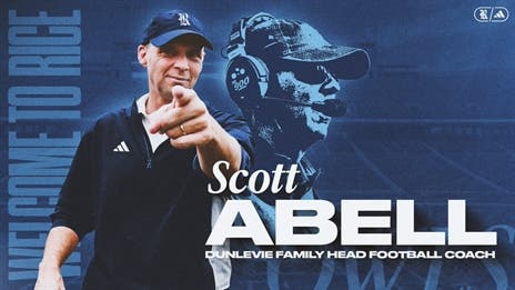 Rice names Scott Abell new head coach