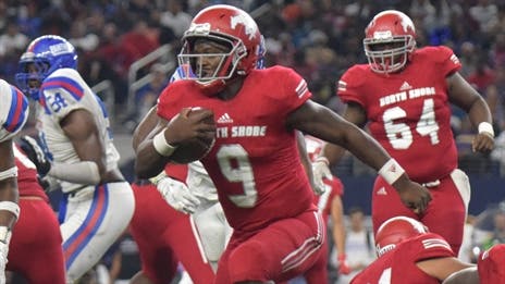 Dematrius Davis and Mustang offensive line put on physical showcase