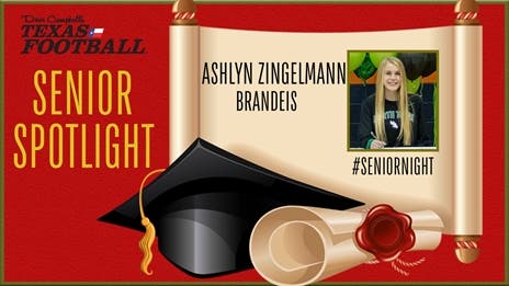 Senior Night: Brandeis soccer star Ashlyn Zingelmann (UNT commit)!