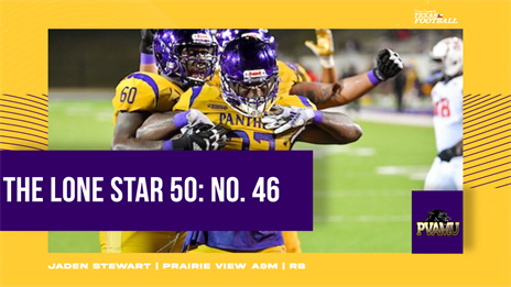 The Lone Star 50: No. 46 Jaden Stewart's role grows for new-look Prairie View A&M