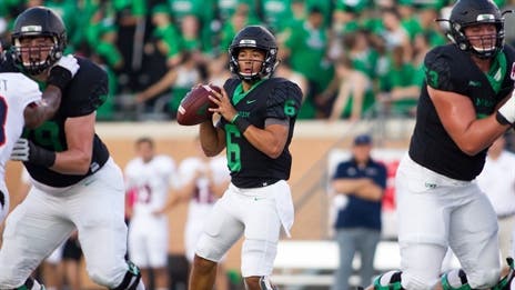 North Texas quarterback Mason Fine expected to return after arm injury
