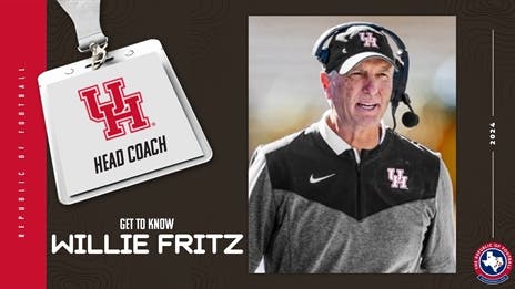 Get to know Houston head coach Willie Fritz with The Republic of Football!