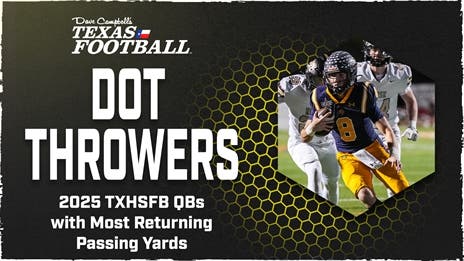 2025 TXHSFB QBs with Most Returning Passing Yards