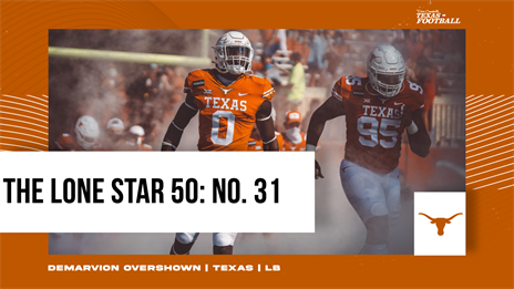 The Lone Star 50: No. 31 DeMarvion Overshown must take next step for Longhorns