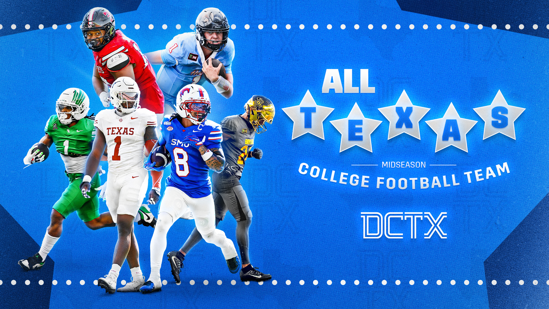 2026 Midseason All-Texas College Football Team