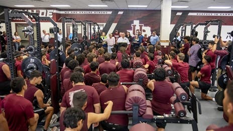 Uvalde CISD Unveils Renovated Weight Room