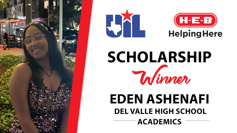 Eden Ashenafi Heb Scholarship Winner