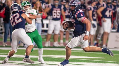 Full Throttle: Cody Stoever Chases His Football Dream with the Wimberley Texans