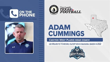 TexasFootball.com Interview: Canyon West Plains Head Coach Adam Cummings