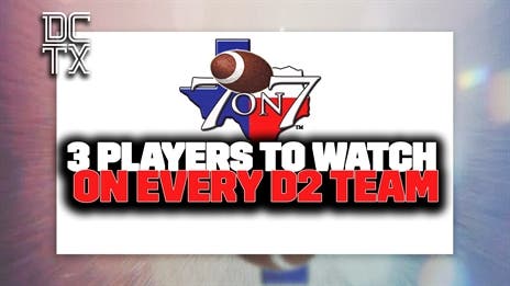 Texas State 7-on-7 Championships: 3 Players to Watch on Every D2 Team