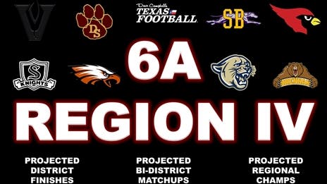 Stepp's 2024 Class 6A Region IV Outlook: Projecting district finishes, bi-district matchups and regional champs!