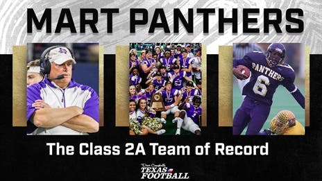 Mart Panthers: The Class 2A Team of Record