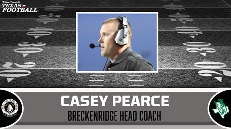 TexasFootball.com Interview: Breckenridge coach Casey Pearce