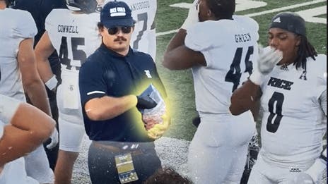 Everything you need to know about Rice's "Gummy Worm Guy", Daniel Domian