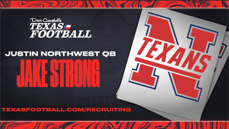 RECRUIT INTERVIEW: Justin Northwest QB, Texas Tech commit Jake Strong