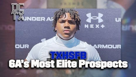 Who are the Top-Ranked 6A Prospects in Texas High School Football?