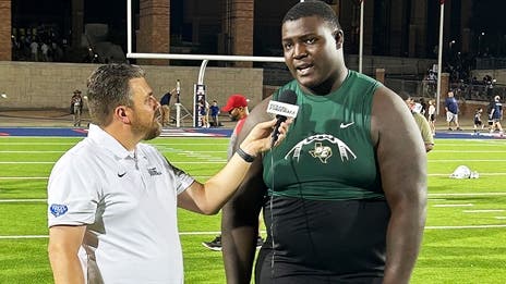 D1 Programs are Lining Up for 6'8, 380-pound DeSoto OL Byron Washington