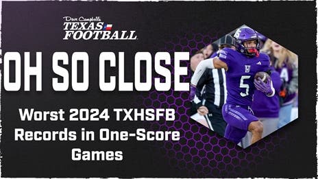 OH SO CLOSE: Worst 2024 TXHSFB Records in One-Score Games