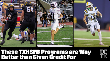 These TXHSFB Programs are Way Better than Given Credit For
