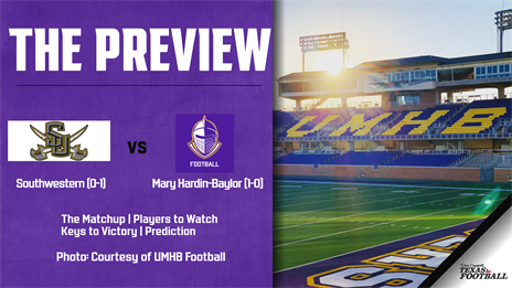 Southwestern (0-1) at Mary Hardin-Baylor (1-0): The Matchup, Players to Watch, Keys to Victory, Prediction