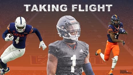 Taking flight: Roadrunners need trio of wide receivers to pace offense