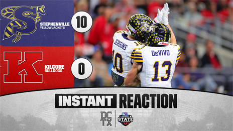4A DI INSTANT REACTION: Stephenville 10, Kilgore 0