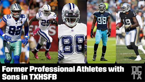 LEGACY UNLEASHED: Former Professional Athletes with Sons in TXHSFB