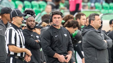 Utah State 52, North Texas 13: Mean Green collapse after Mason Fine suffers injury